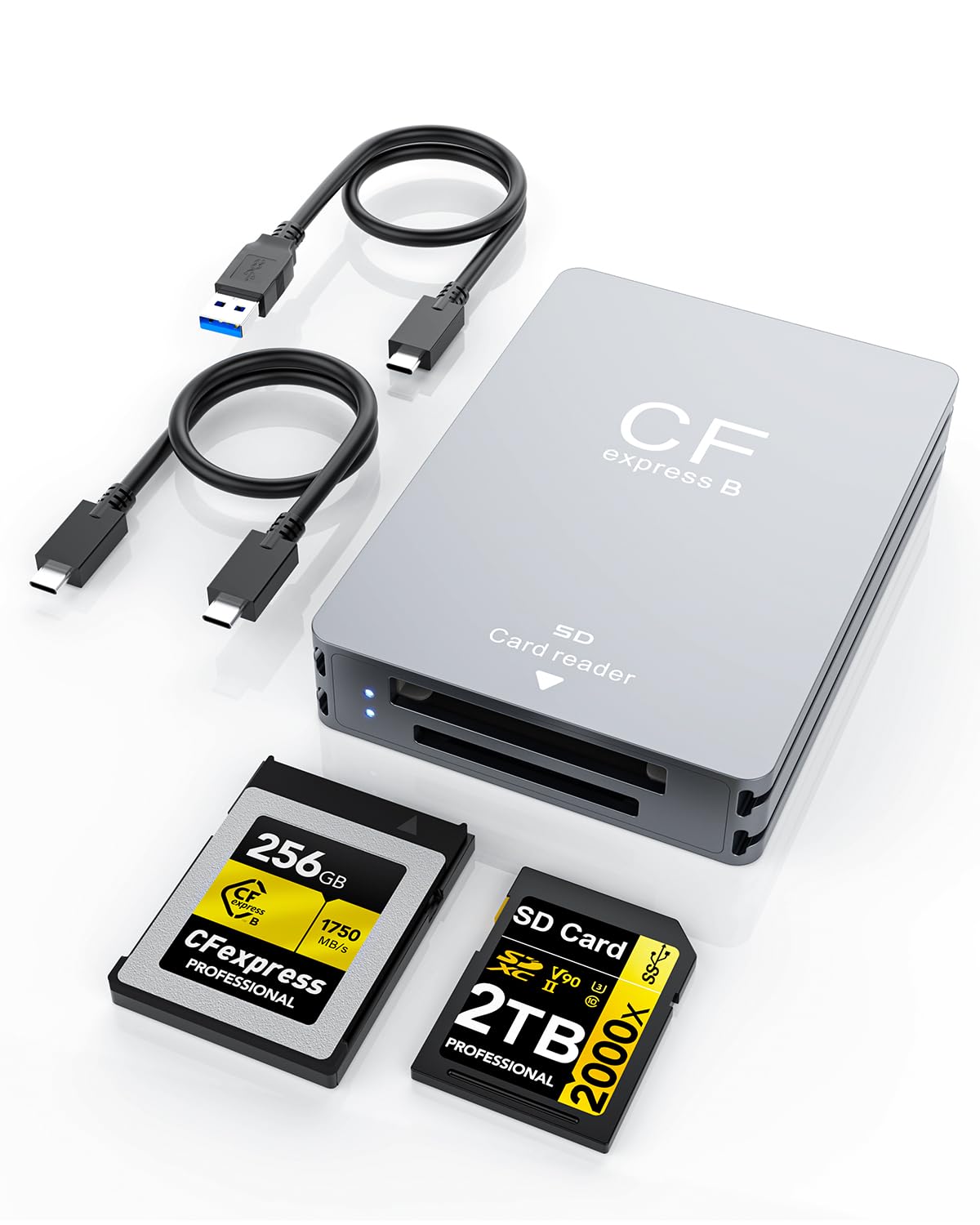 ProGrade CFexpress Type B カードリーダーセット Amazon.co.jp: 2in1 CFexpress Type B カードリーダー&SD カード